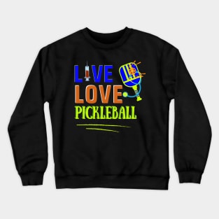 Pickleball player nurses health doctors Crewneck Sweatshirt